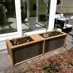 xSet Basismodul + Verlängerung "Elaine" + Bewässerung "Eugenia" Hochbeet Garten