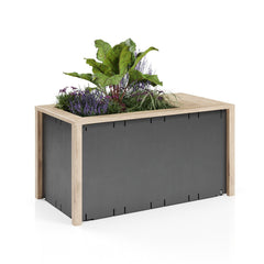 xSet Bewässerung "Eugenia" Hochbeet Metall Garten Terrasse Holz Bausatz Balkon