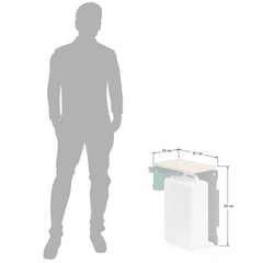 xSet Bewässerung "Eugenia" Hochbeet Metall Garten Terrasse Holz Bausatz Balkon