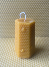 Bienenwabenkerze