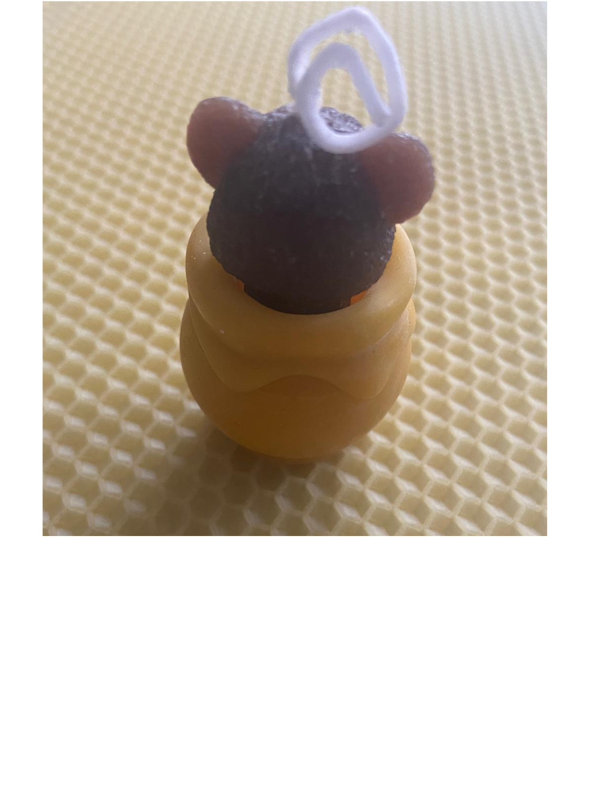 Bärchenhonigtopf Kerze