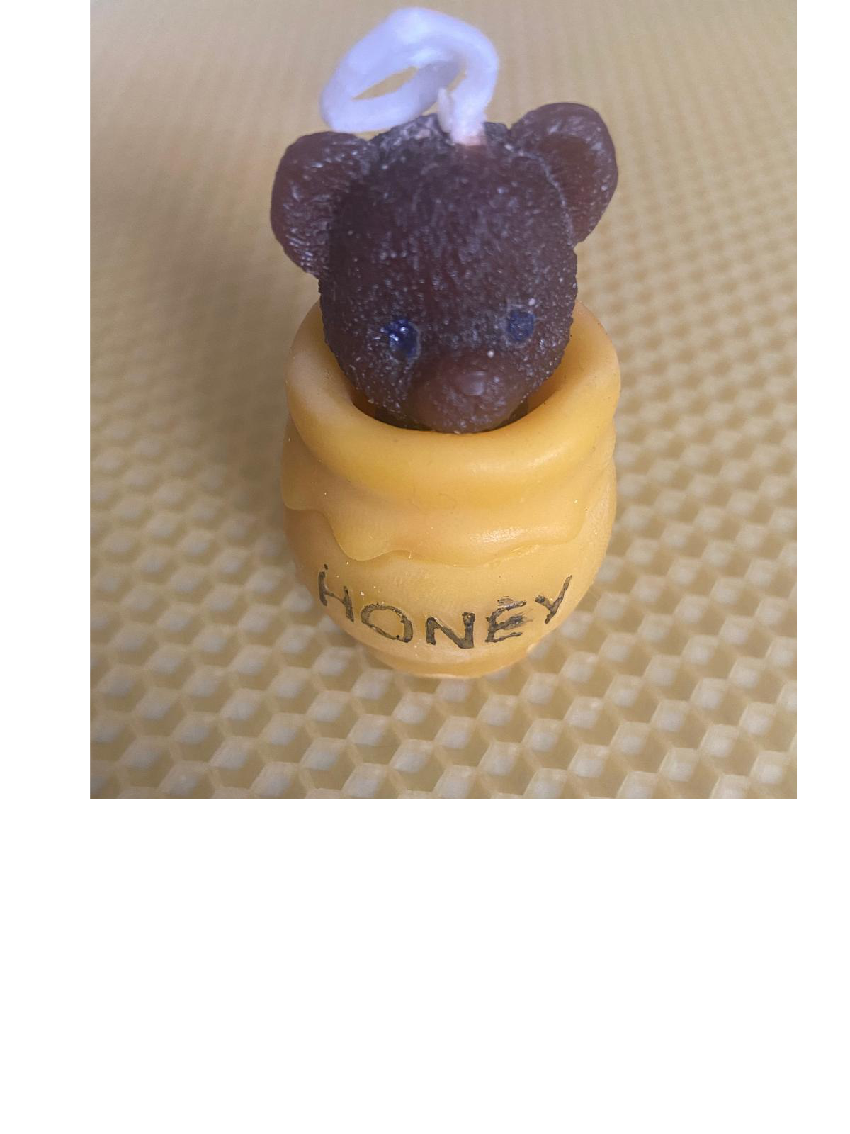 Bärchenhonigtopf Kerze